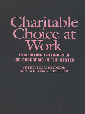 cover image of Charitable Choice at Work